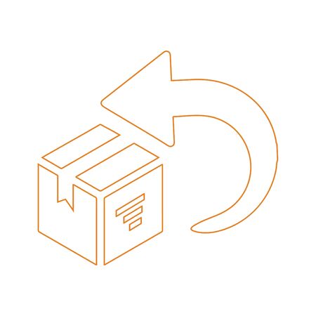 Well organized and fully editable Box, delivery, easy returns, return Icon for any use like print media, web, commercial use or any kind of design project. Hope this icon help you. Thanks for using it.のイラスト素材
