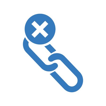 Remove link Iconのイラスト素材