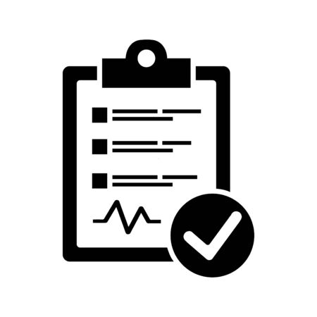 Beautiful design and fully editable Diagnostic Report Icon for commercial, print media, web or any type of design projects.のイラスト素材