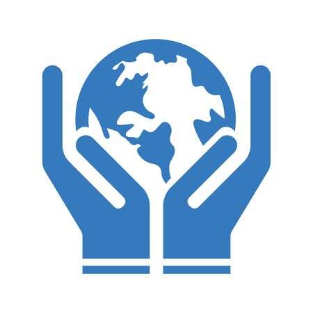 Beautiful design and fully editable Desk Globe Icon for commercial, print media, web or any type of design projects.のイラスト素材