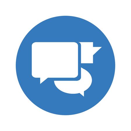Message iconのイラスト素材