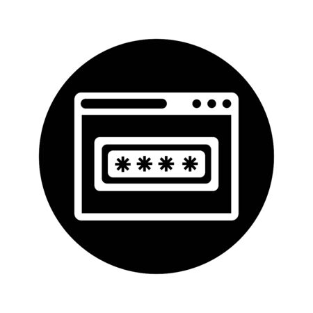 Beautiful design and fully editable Login, password, security code icon for commercial, print media, web or any type of design projects.のイラスト素材