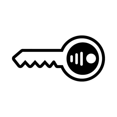 Beautiful, meticulously designed Key, Keyword, password, unlock icon. Well organized and fully editable Vector icon.のイラスト素材