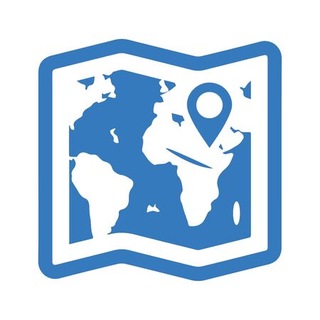 Creative element design from stock market icons collection. Pixel perfect Location Icon, Map, Address, Geographical Position for commercial, print media, web or any type of design projects.のイラスト素材