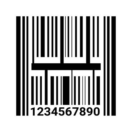 Beautiful, meticulously designed Bar, bar code, code icon, or code. Perfect for use in designing and developing websites, printed files and presentations, stock images, Promotional Materials, Illustrations or Info graphic or any type of design projects.のイラスト素材