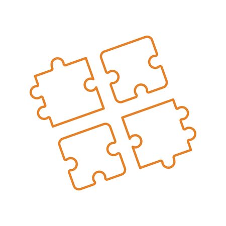 Beautiful design and fully editable Puzzle icon, solution, strategy, game for commercial, print media, web or any type of design projects.のイラスト素材