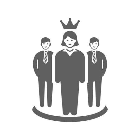 Successful businessman icon, vector graphics for various use.のイラスト素材