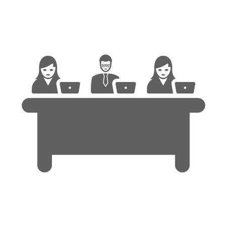 Office, workplace icon. Beautiful design and fully editable vector for commercial, print media, web or any type of design projects.のイラスト素材