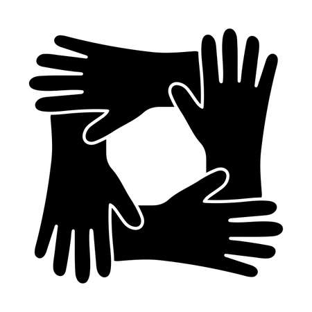 Teamwork, work together icon. Beautiful design and fully editable vector for commercial, print media, web or any type of design projects.のイラスト素材