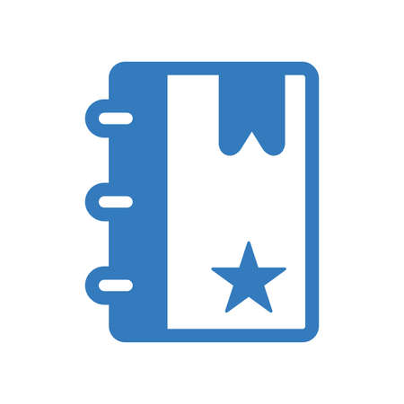 Bookmark icon. Beautiful design and fully editable vector for commercial, print media, web or any type of design projects.のイラスト素材