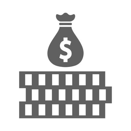 Financial Budget Icon. Beautiful design and fully editable vector for commercial, print media, web or any type of design projects.のイラスト素材