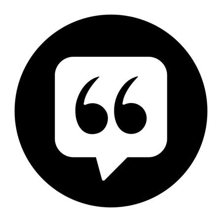 Quotation, status icon - Well organized and editable design using in commercial purposes, print media, web or any type of design projects.のイラスト素材