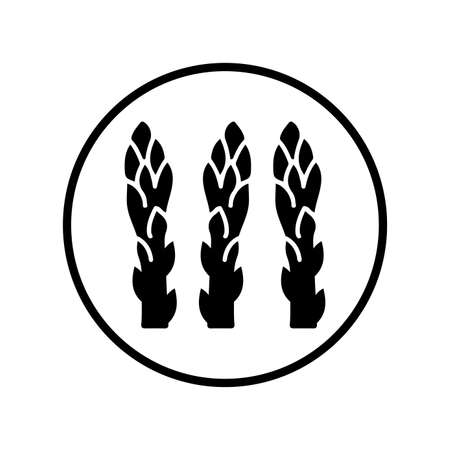 Vegetable, sparrow grass icon. Beautiful design and fully editable vector for commercial use, printed files and presentations, Promotional Materials, web or any type of design projects.のイラスト素材