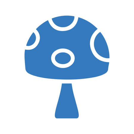 Fungi, mushroom icon. Beautiful design and fully editable vector for commercial use, printed files and presentations, Promotional Materials, web or any type of design projects.のイラスト素材
