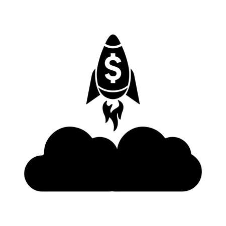 Business start up icon - Perfect for use in designing and developing websites, printed files and presentations, Promotional Materials, Illustrations or any type of design project.のイラスト素材