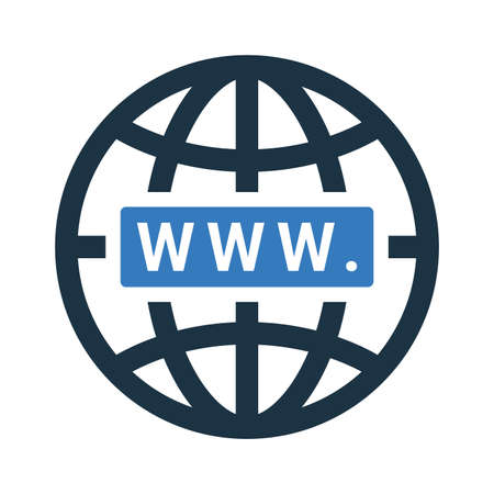 Domain, internet, web icon - Perfect for use in designing and developing websites, printed files and presentations, Promotional Materials, Illustrations or any type of design project.のイラスト素材