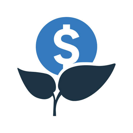 Startup, plant, ecology icon - Simple editable vector EPS file.のイラスト素材