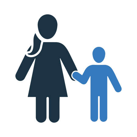 Group, human family icon - Perfect use for designing and developing websites, printed files and presentations, Promotional Materials and many more. Vector file.のイラスト素材