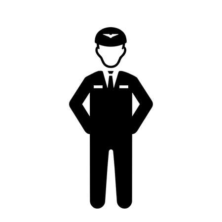 Policeman, sergeant icon - Vector EPS file. Perfect use for print media, web, stock images, commercial use or any kind of design project.のイラスト素材