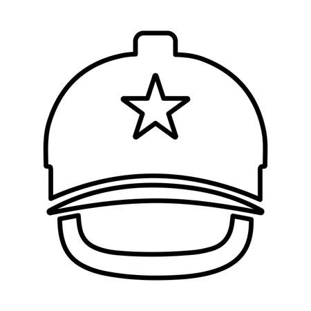 Helmet, hard hat icon - Use for commercial purposes, print media, web or any type of design projects. Vector EPS file.のイラスト素材