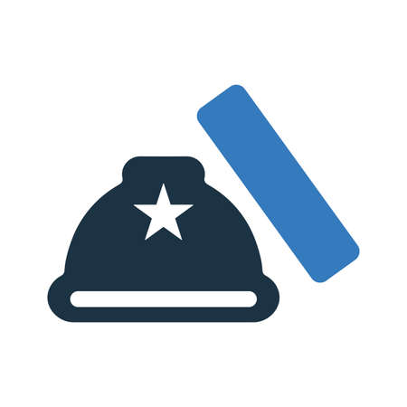 Helmet, safety, brick icon - Perfect use for designing and developing websites, printed files and presentations, Promotional Materials and many more. Vector EPS file.のイラスト素材