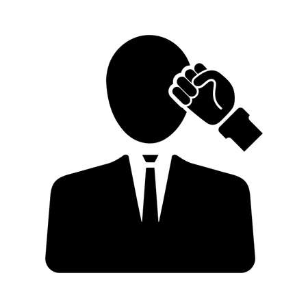 Knock, robbery, power icon - Vector EPS file. Perfect use for print media, web, stock images, commercial use or any kind of design project.のイラスト素材