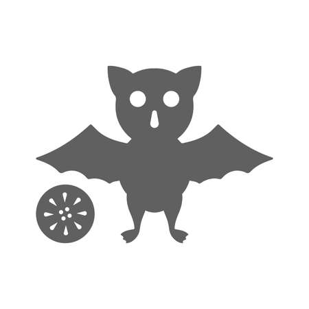 Animal, contagious, coronavirus icon - Use for commercial purposes, print media, web or any type of design projects. Vector EPS file.のイラスト素材