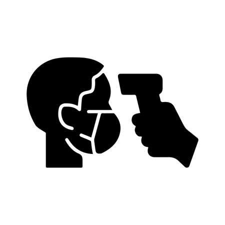 check, coronavirus icon is isolated on white background. Use for graphic and web design or commercial purposes. Vector EPS file.のイラスト素材