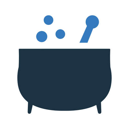 Cauldron, cooking icon - Use for commercial purposes, print media, web or any type of design projects. Vector EPS file.のイラスト素材