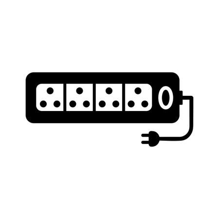 Ups, power supply icon - Simple editableのイラスト素材