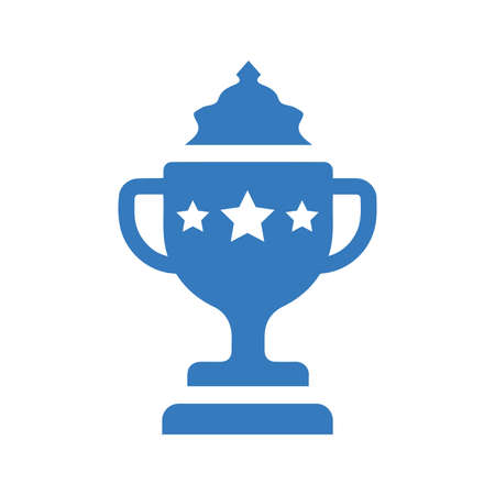 Award, winner trophy icon. Use for commercial purposes, print media, web or any type of design projects. Vector EPS file.のイラスト素材