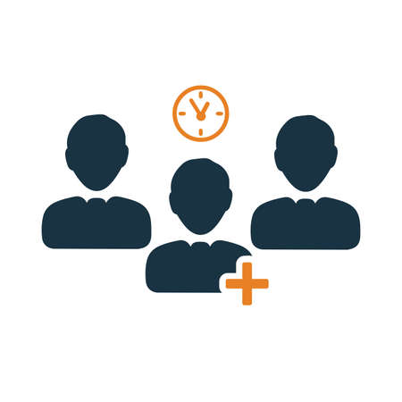 Hospital, waiting room icon - Simple vector illustration for graphic and web design or commercial purposes.のイラスト素材