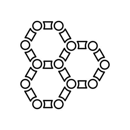 Chemistry, science experiment icon - Perfect use for print media, web, stock images, commercial use or any kind of design project.のイラスト素材