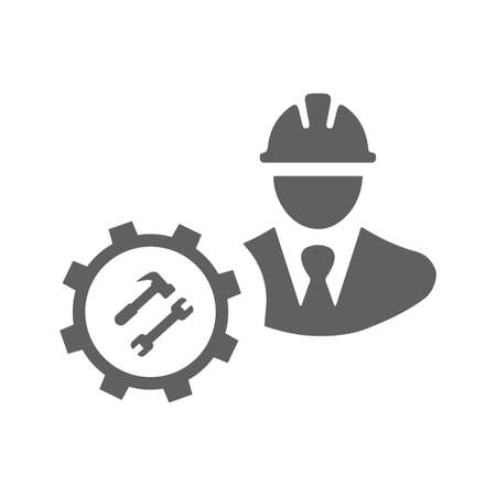 Repair, service, support icon - Perfect use for print media, web, stock images, commercial use or any kind of design project.のイラスト素材