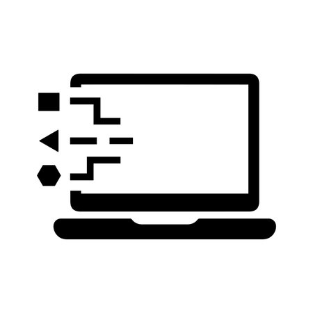 Trafic, variety, big data icon. Simple vector illustration isolated on a white background.のイラスト素材