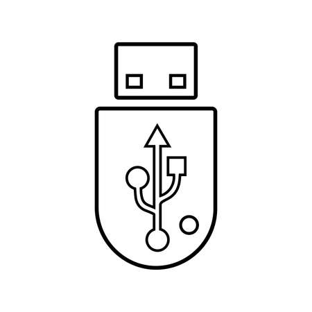 Bus, cable, interface, usb icon - Perfect use for designing and developing websites, printed files and presentations, Promotional Materials and many more. Vector EPS file.のイラスト素材