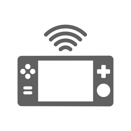 Console, gaming, portable, video icon - Simple editable vector EPS file.