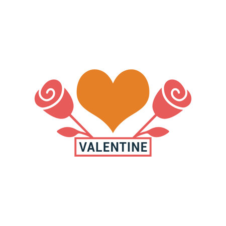 Love, valentine icon - Perfect use for designing and developing websites, printed files and presentations, Promotional Materials and many more. Vector EPS file.のイラスト素材