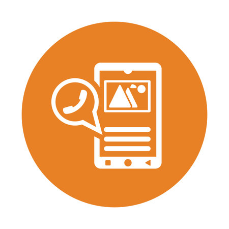 Media, chat, gallery icon - Use for commercial purposes, print media, web or any type of design projects. Vector EPS file.のイラスト素材