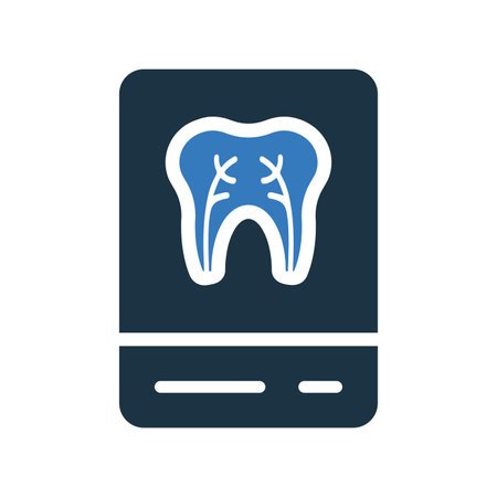 Dental, x ray icon - Perfect use for designing and developing websites, printed files and presentations, Promotional Materials and many more. Vector EPS file.のイラスト素材