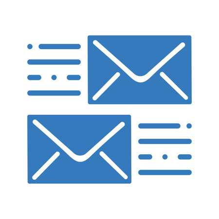 Email, letter, marketing, send icon. Well organized simple vector illustration.のイラスト素材
