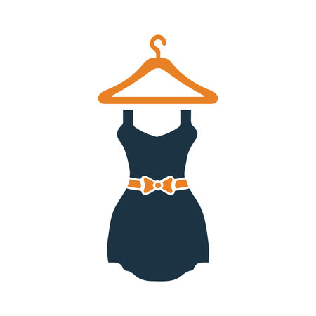 Hanger, display, shop icon is isolated on white background. Use for graphic and web design or commercial purposes. Vector EPS file.のイラスト素材