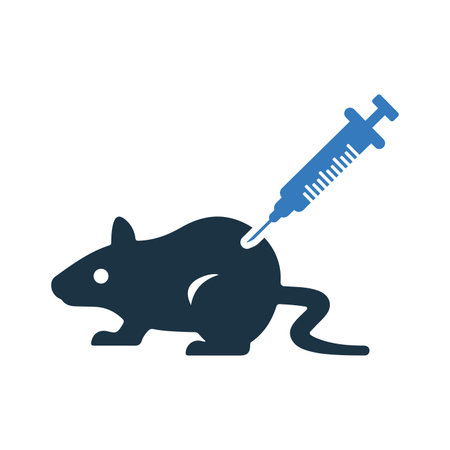 Mice, experiment icon - Vector EPS file. Perfect use for print media, web, stock images, commercial use or any kind of design project.のイラスト素材