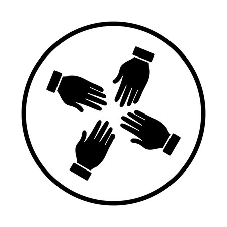 Our, team, together icon - Simple editable vector EPS file.のイラスト素材