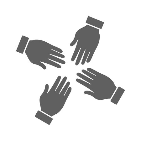 Our, team, together icon - Simple editable vector EPS file.のイラスト素材