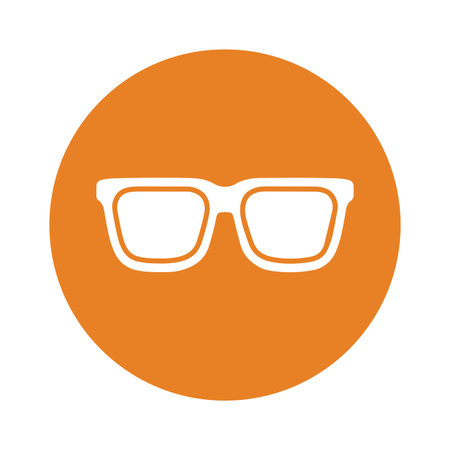 Glasses, eyeglasses icon - Vector EPS file. Perfect use for print media, web, stock images, commercial use or any kind of design project.のイラスト素材
