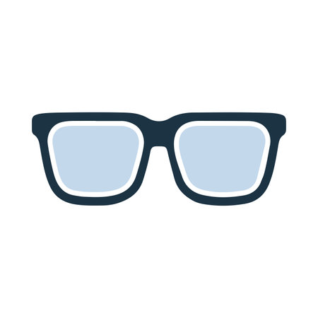 Glasses, eyeglasses icon - Vector EPS file. Perfect use for print media, web, stock images, commercial use or any kind of design project.のイラスト素材