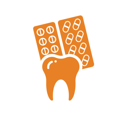 Teeth, medicine icon - Simple editable vector EPS file.のイラスト素材