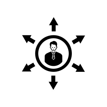 Arrow, decision, direction icon. Beautiful design and fully editable vector for commercial, print media, web or any type of design projects.のイラスト素材