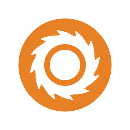 Blade, saw icon. Beautiful design and fully editable vector for commercial, print media, web or any type of design projects.のイラスト素材